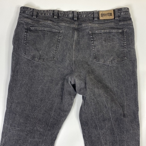 Duluth Trading 20207B Ballroom Flex Black Relaxed Fit Jeans 48x34 - Picture 5 of 14